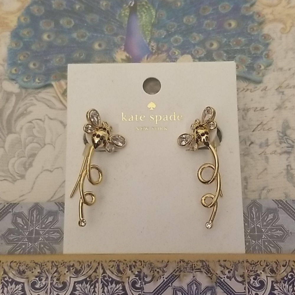 Kate Spade Bee Earrings - Picture 1 of 1